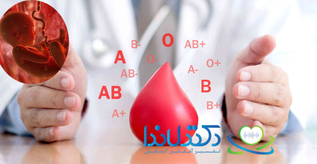 When is the fetus' blood type determined?