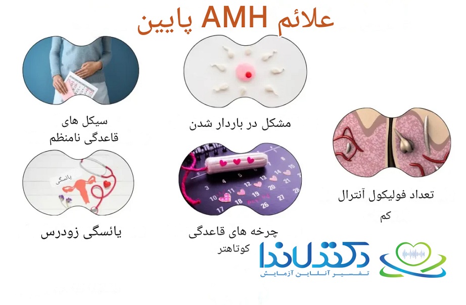 اثرات کاهش AMH