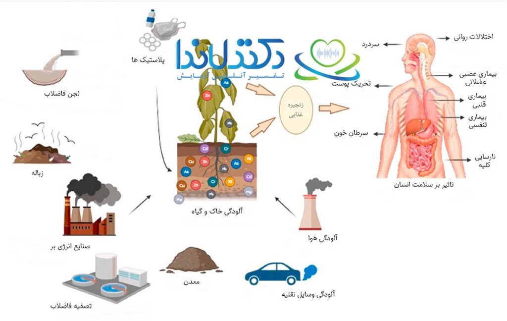 عوامل موثر بر سطح سرب خون